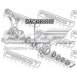 DAC45800050 Febest cojinete de rueda trasero