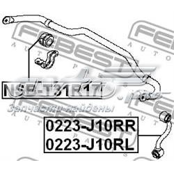 0223J10RL Febest barra estabilizadora trasera izquierda