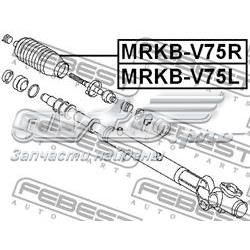 MRKB-V75R Febest bota de direccion derecha (cremallera)