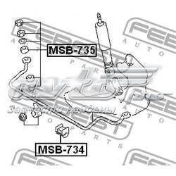 MSB734 Febest casquillo de barra estabilizadora delantera