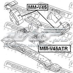 Soporte elástico, suspensión del motor, Izquierda / Derecha Febest MMV45