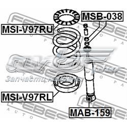 MSI-V97RL Febest caja de muelle, eje trasero, inferior