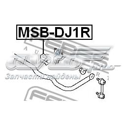 MSB-DJ1R Febest casquillo de barra estabilizadora trasera