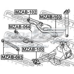 Buje delantero del brazo longitudinal trasero MZAB100 Febest
