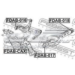 FDAB018 Febest Buje del brazo inferior trasero