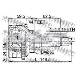 0510041A44 Febest
