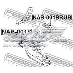 Silentblock de suspensión delantero inferior NAB001BRUB Febest