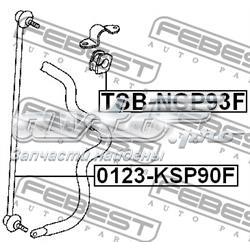 ADT380216 Blue Print casquillo de barra estabilizadora delantera