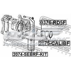 Guía de la pinza delantera para Citroen C4 