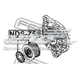 Polea de alternador Febest NDSZ51