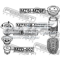 Almohadilla de tope, suspensión delantera MZD002 Febest