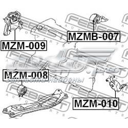 MZMB007 Febest soporte de motor trasero