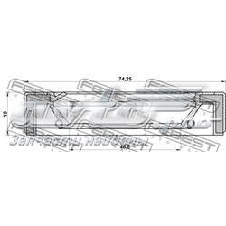 Comprar 95GAY48741010X Febest Retén del semieje delantero derecho