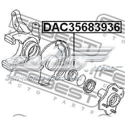 DAC35683936 Febest cojinete de rueda delantero