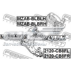2120-CB8FR Febest rótula de suspensión inferior derecha