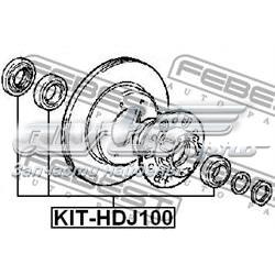 Comprar KITHDJ100 Febest Cojinete interior de rueda trasera
