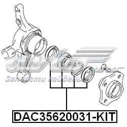 Cojinete de rueda trasero Suzuki Swift 2 AH, AJ