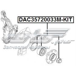 Rodamiento de rueda delantero Febest DAC35720033MKIT