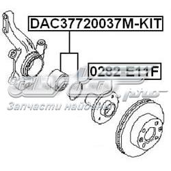Cojinete de rueda delantero Febest DAC37720037MKIT precio, desde 30,20 EUR