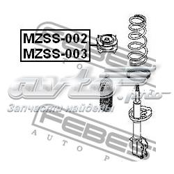 MZSS-002 Febest soporte amortiguador trasero izquierdo