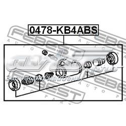 0478KB4ABS Febest cilindro de freno de rueda trasero