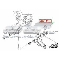 MZ0111R VTR silentblock de suspensión delantero inferior