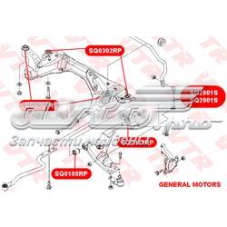 SQ0111RP VTR silentblock de suspensión delantero inferior