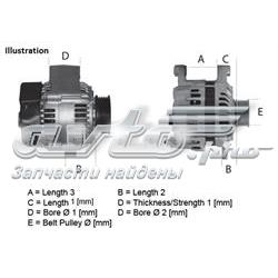 LRB00497 TRW alternador