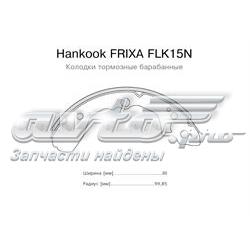 FLK15N Hankook Frixa zapatas de frenos de tambor traseras