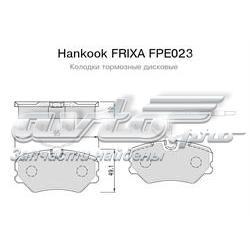 FPE023 Hankook Frixa pastillas de freno delanteras