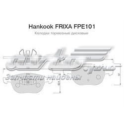 FPE101 Hankook Frixa pastillas de freno delanteras