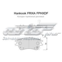 FPHXDF Hankook Frixa pastillas de freno delanteras