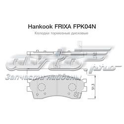 FPK04N Hankook Frixa pastillas de freno delanteras