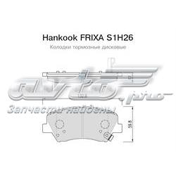 S1H26 Hankook Frixa pastillas de freno delanteras