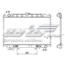 PL021114 Koyorad radiador refrigeración del motor