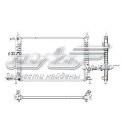 PL062305 Koyorad radiador refrigeración del motor