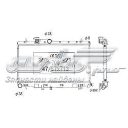 PL092154 Koyorad radiador refrigeración del motor