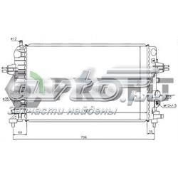 PR 5055A1 Profit radiador refrigeración del motor