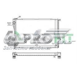 PR 0071A1 Profit radiador refrigeración del motor