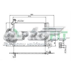 PR 9550C1 Profit condensador aire acondicionado