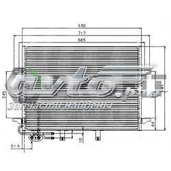 PR 3510C3 Profit condensador aire acondicionado