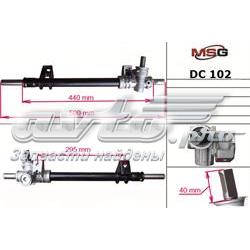 DC102 MSG cremallera de dirección