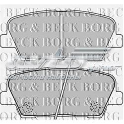 BBP2238 Borg&beck pastillas de freno traseras