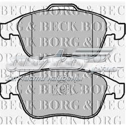 BBP2064 Borg&beck pastillas de freno delanteras