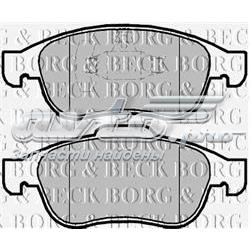 BBP2098 Borg&beck pastillas de freno delanteras