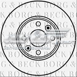 BBD5226 Borg&beck freno de disco delantero