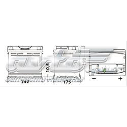 Batería de Arranque Exide 64 ah 12 v B13 (CA640)