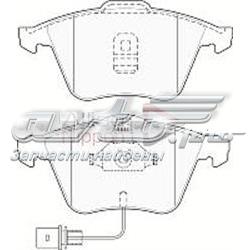 Comprar Pastillas de freno delanteras de disco Audi A6  4BH a bajo precio