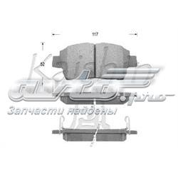 D2183 Kashiyama Pastillas delanteras