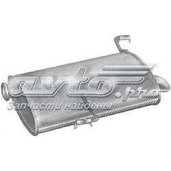 Silenciador trasero para Peugeot 206 2E, K